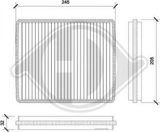 Diederichs DCI0813 - Filtre, air de l'habitacle cwaw.fr