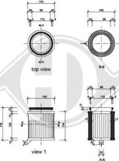 Diederichs DCI0817 - Filtre, air de l'habitacle cwaw.fr