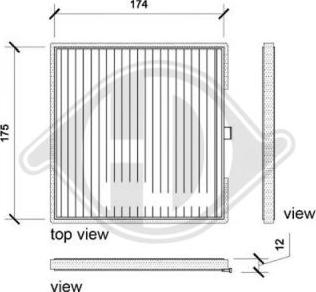 Diederichs DCI0215 - Filtre, air de l'habitacle cwaw.fr