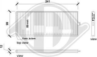 Diederichs DCI0217S - Filtre, air de l'habitacle cwaw.fr