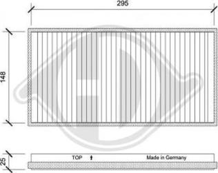 Diederichs DCI0231 - Filtre, air de l'habitacle cwaw.fr