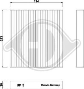 Diederichs DCI0275 - Filtre, air de l'habitacle cwaw.fr