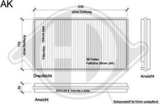 Diederichs DCI1094S - Filtre, air de l'habitacle cwaw.fr