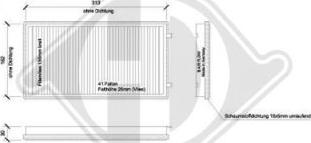 Diederichs DCI1093S - Filtre, air de l'habitacle cwaw.fr