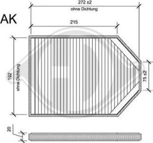 Diederichs DCI1047S - Filtre, air de l'habitacle cwaw.fr