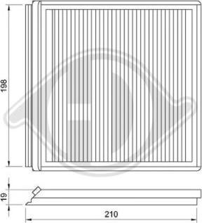 Diederichs DCI1018 - Filtre, air de l'habitacle cwaw.fr