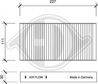 Diederichs DCI1088S - Filtre, air de l'habitacle cwaw.fr