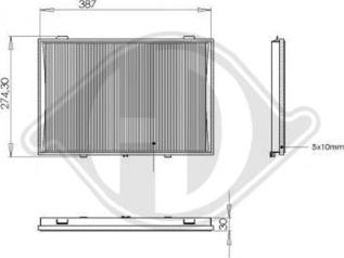 Diederichs DCI1082 - Filtre, air de l'habitacle cwaw.fr