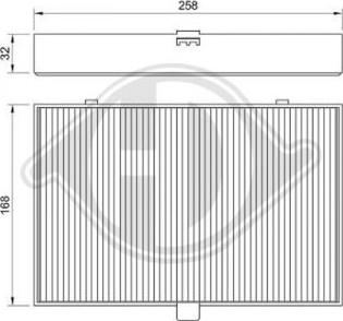 Diederichs DCI1030 - Filtre, air de l'habitacle cwaw.fr