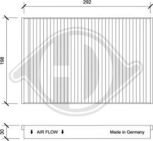 Diederichs DCI1032 - Filtre, air de l'habitacle cwaw.fr