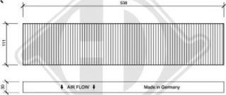 Diederichs DCI1020 - Filtre, air de l'habitacle cwaw.fr