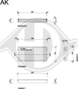 Diederichs DCI1164S - Filtre, air de l'habitacle cwaw.fr