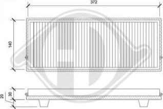 Diederichs DCI1117 - Filtre, air de l'habitacle cwaw.fr