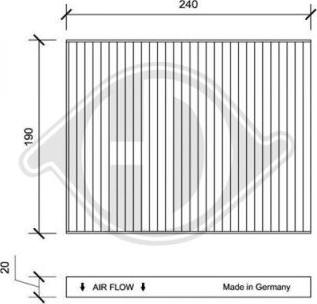 Diederichs DCI1183 - Filtre, air de l'habitacle cwaw.fr