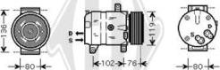 Diederichs DCK1462 - Compresseur, climatisation cwaw.fr