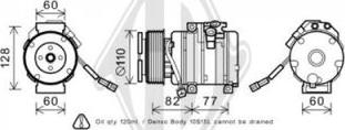 Diederichs DCK1521 - Compresseur, climatisation cwaw.fr