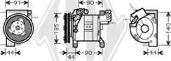 Diederichs DCK1195 - Compresseur, climatisation cwaw.fr