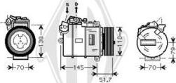 Diederichs DCK1106 - Compresseur, climatisation cwaw.fr