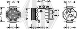 Diederichs DCK1259 - Compresseur, climatisation cwaw.fr