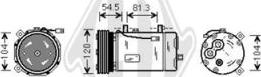 Diederichs DCK1253 - Compresseur, climatisation cwaw.fr