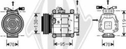 Diederichs DCK1208 - Compresseur, climatisation cwaw.fr