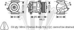 Diederichs DCK1217 - Compresseur, climatisation cwaw.fr