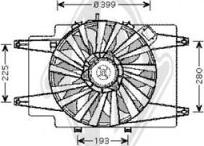 Diederichs DCL1027 - Ventilateur, refroidissement du moteur cwaw.fr