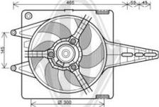 Diederichs DCL1104 - Ventilateur, refroidissement du moteur cwaw.fr