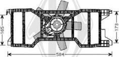 Diederichs DCL1106 - Ventilateur, refroidissement du moteur cwaw.fr