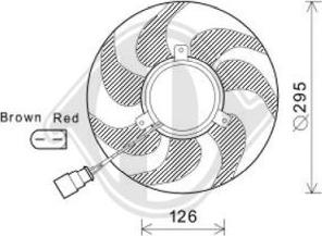 Diederichs DCL1243 - Ventilateur, refroidissement du moteur cwaw.fr