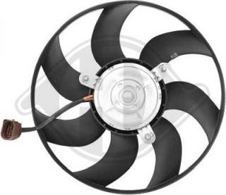 Diederichs DCL1229 - Ventilateur, refroidissement du moteur cwaw.fr