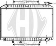 Diederichs DCM1809 - Radiateur, refroidissement du moteur cwaw.fr