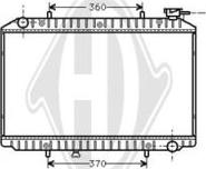 Diederichs DCM1807 - Radiateur, refroidissement du moteur cwaw.fr