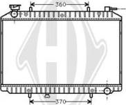 Diederichs DCM1810 - Radiateur, refroidissement du moteur cwaw.fr