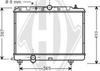 Diederichs DCM1390 - Radiateur, refroidissement du moteur cwaw.fr