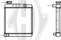 Diederichs DCM1364 - Radiateur, refroidissement du moteur cwaw.fr