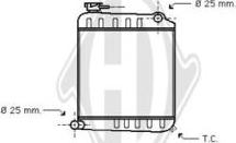 Diederichs DCM1366 - Radiateur, refroidissement du moteur cwaw.fr