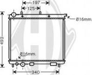 Diederichs DCM1723 - Radiateur, refroidissement du moteur cwaw.fr