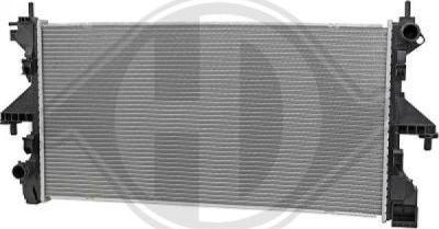 Diederichs DCM3979 - Radiateur, refroidissement du moteur cwaw.fr