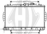 Diederichs DCM3645 - Radiateur, refroidissement du moteur cwaw.fr