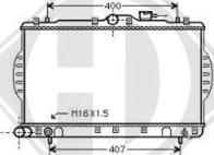 Diederichs DCM3683 - Radiateur, refroidissement du moteur cwaw.fr