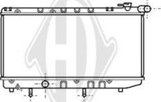 Diederichs DCM3146 - Radiateur, refroidissement du moteur cwaw.fr