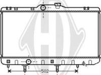 Diederichs DCM3177 - Radiateur, refroidissement du moteur cwaw.fr