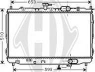 Diederichs DCM3776 - Radiateur, refroidissement du moteur cwaw.fr