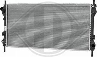 Diederichs DCM2068 - Radiateur, refroidissement du moteur cwaw.fr