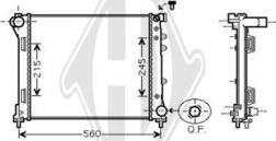 Diederichs DCM2007 - Radiateur, refroidissement du moteur cwaw.fr