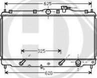 Diederichs DCM2129 - Radiateur, refroidissement du moteur cwaw.fr