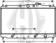 Diederichs DCM2127 - Radiateur, refroidissement du moteur cwaw.fr