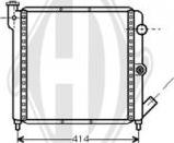 Diederichs DCM2841 - Radiateur, refroidissement du moteur cwaw.fr