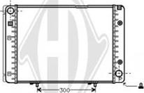 Diederichs DCM2326 - Radiateur, refroidissement du moteur cwaw.fr